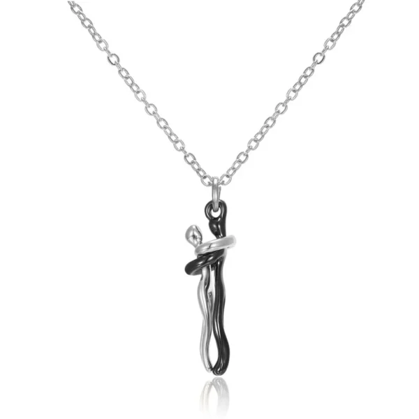 Promise emotional expression, romantic embrace, necklace - Image 7