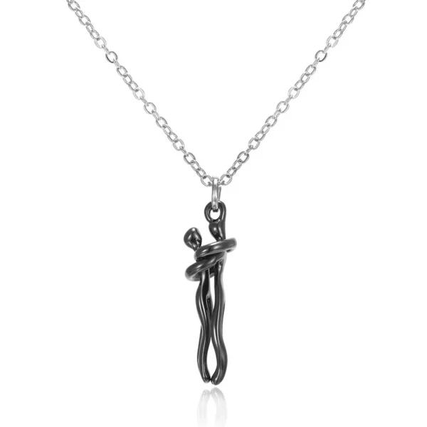 Promise emotional expression, romantic embrace, necklace - Image 6